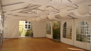 Párty stan PVC 4x8m / 2,6