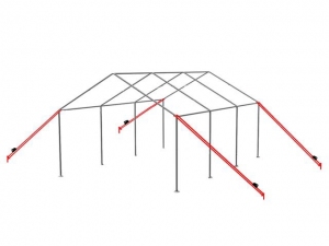 Zestaw ANTY-WIATR, pas 13m szary