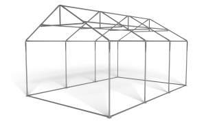 Namiot PVC 4x6m PREMIUM LUX